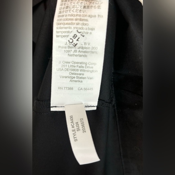 NEW J.Crew $128 One Shoulder Ruffle Midi Dress in Black Size 12 0906 - Picture 10 of 12